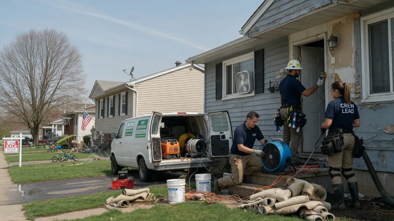 Flood Cleanup in Carrollton, OH near me